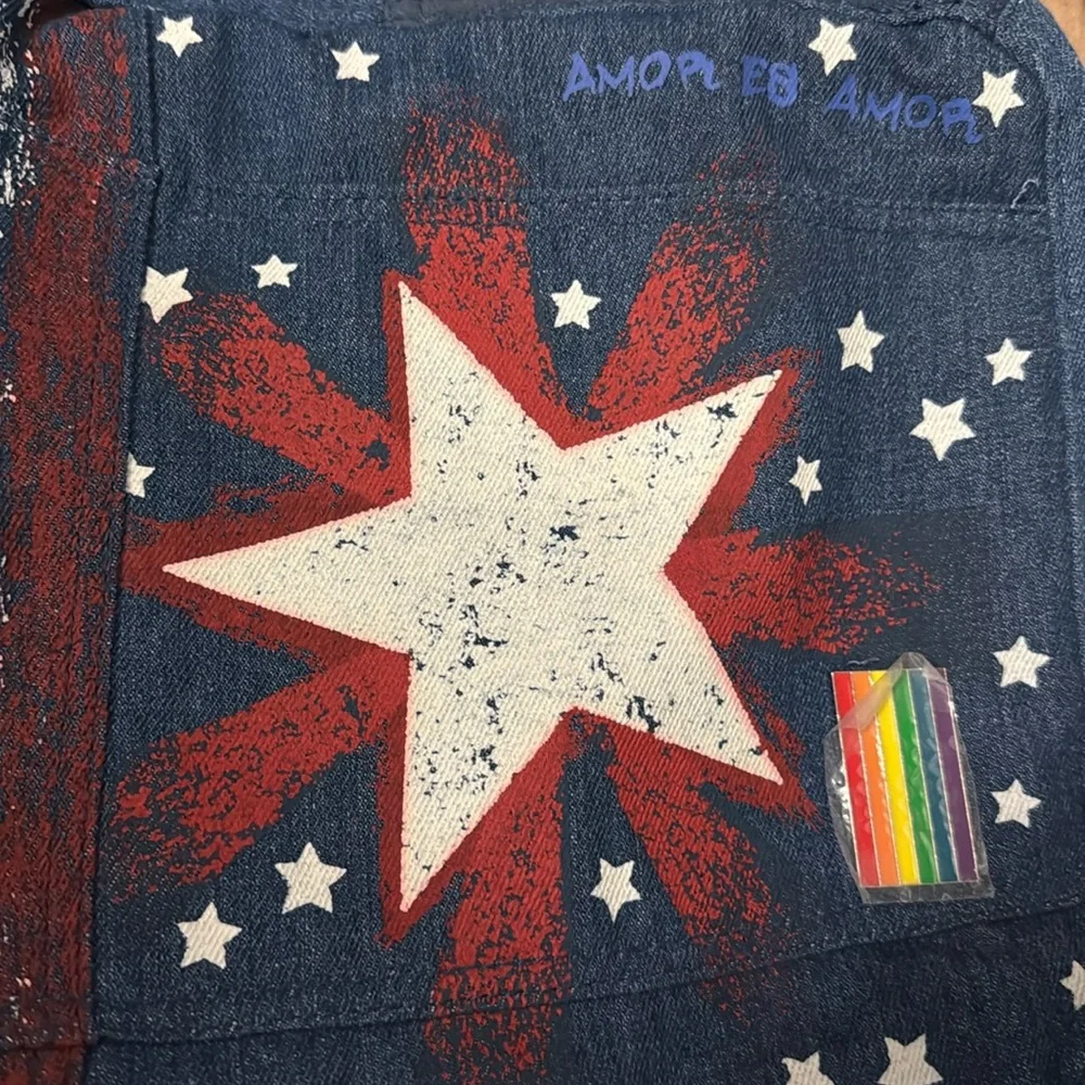 Disney Parks America Chavez Denim Backpack Doctor Strange Multiverse Marvel Bag